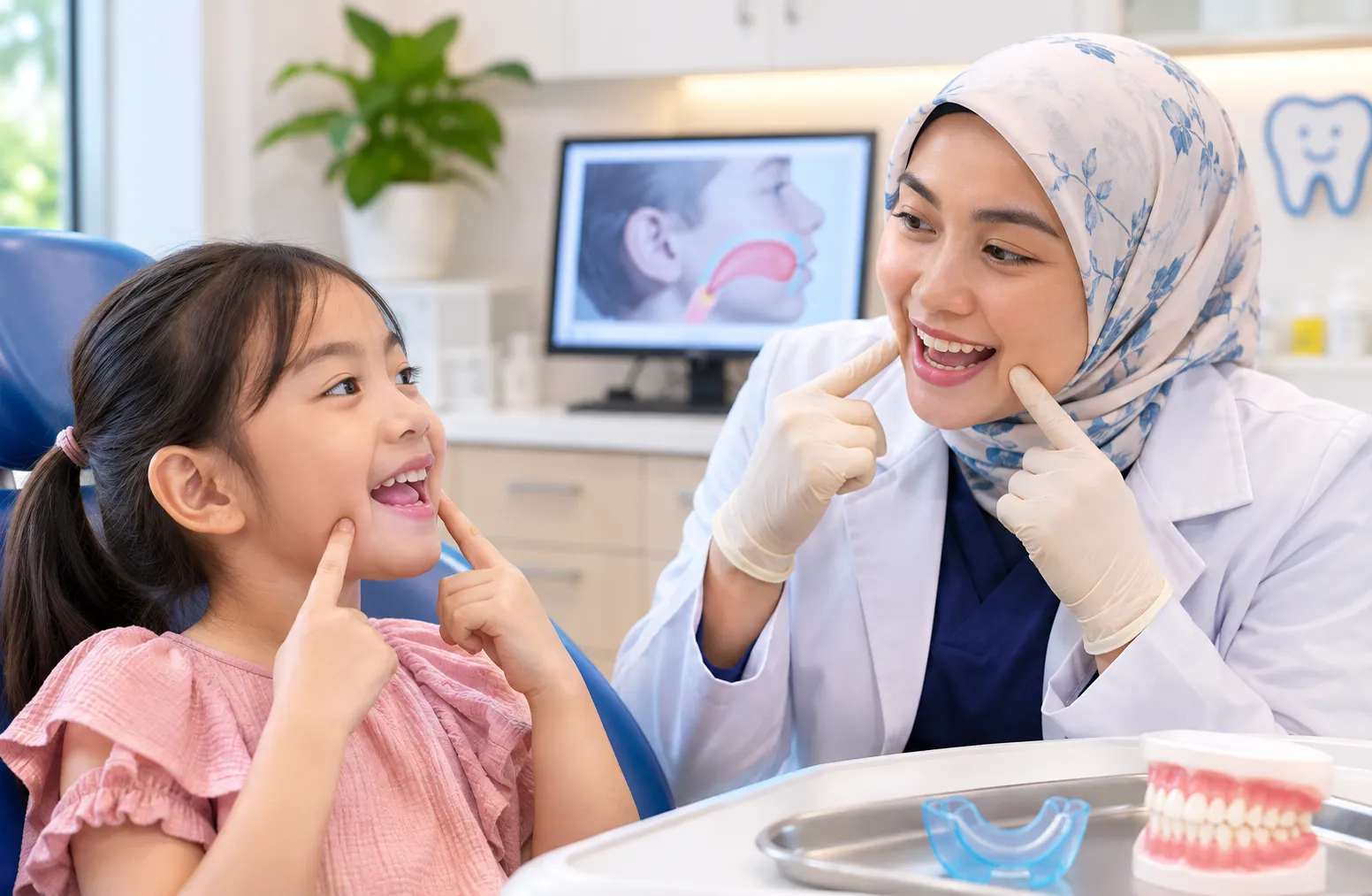 Training healthy tongue, lip and jaw function