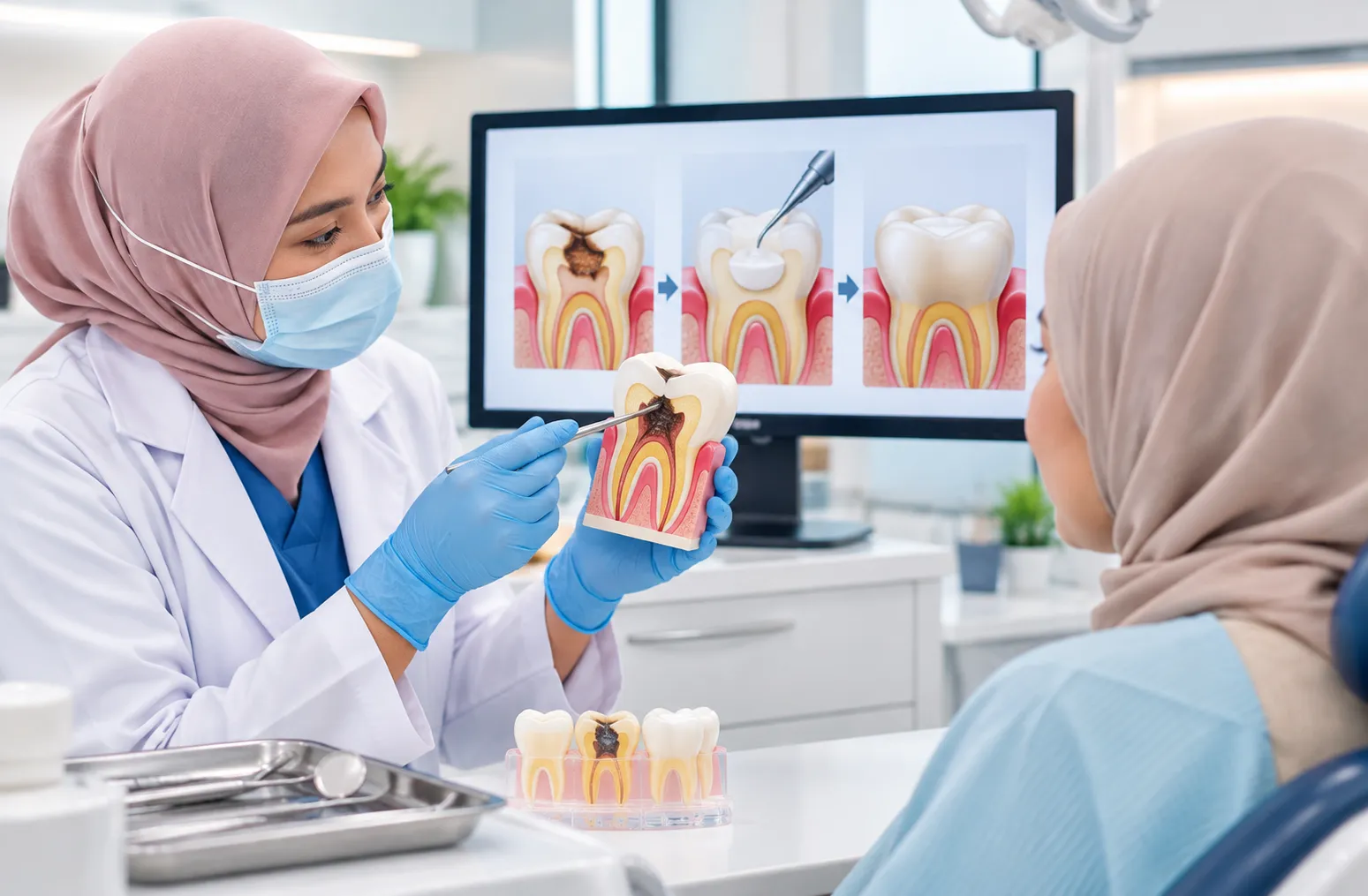 Restoring teeth damaged by decay
